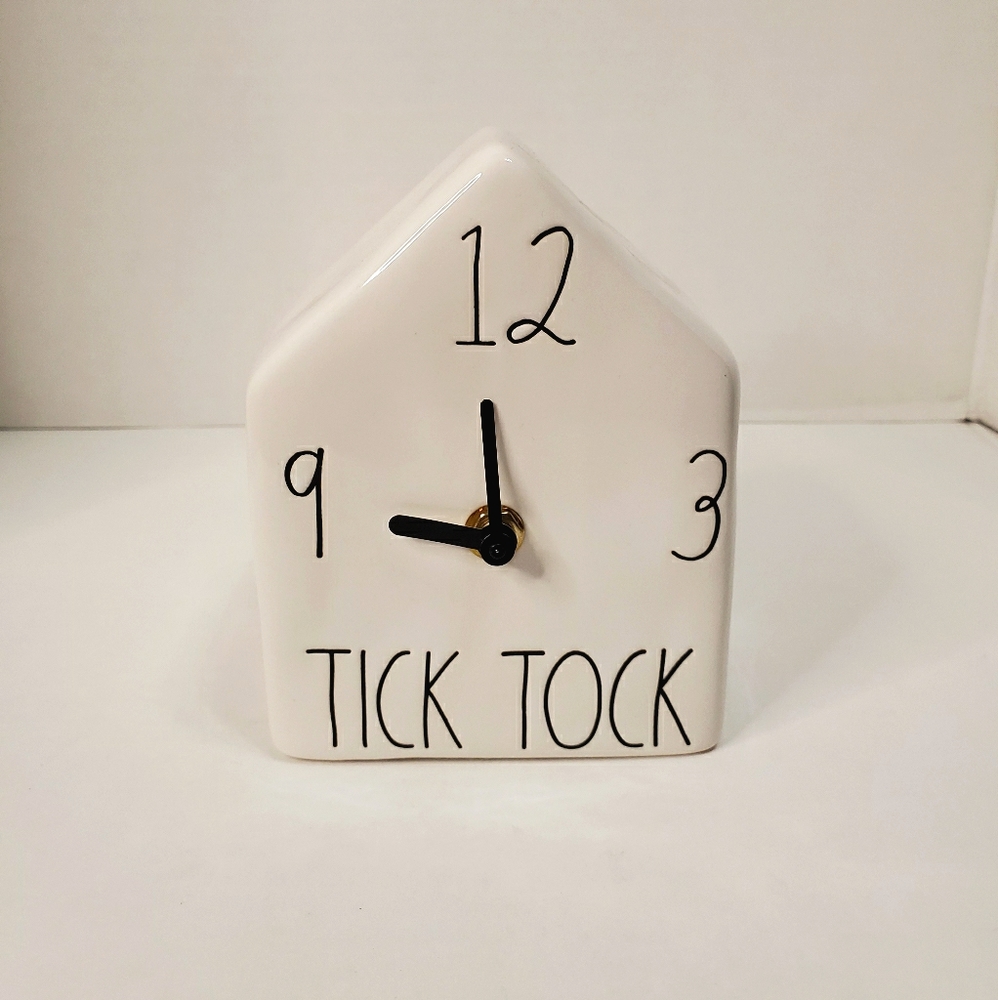 RAE DUNN clock